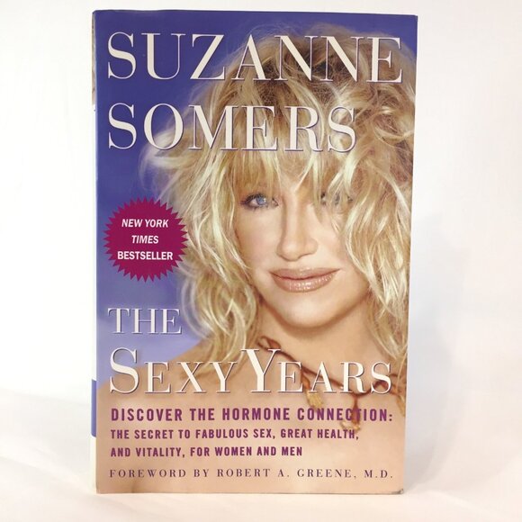 Suzanne Somers (3s Company Actress) The Sexy Years Book Hardcover  First Edition - Picture 2 of 6